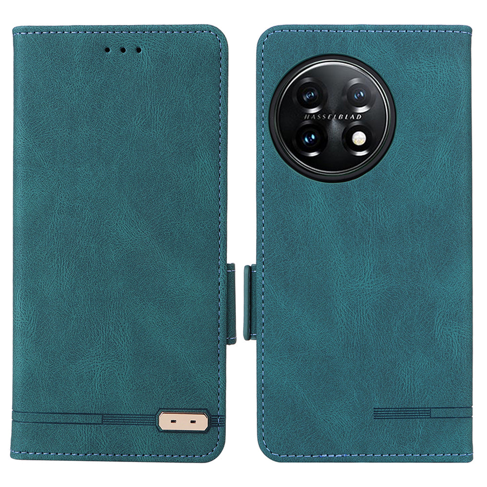 For OnePlus 11 5G Flip Cell Phone Cover Hardware Decor PU Leather Wallet Phone Case with Phone Stand Function For OnePlus 11 5G Flip Cell Phone Cover Hardware Decor PU Leather Wallet Phone Case with Phone Stand Function